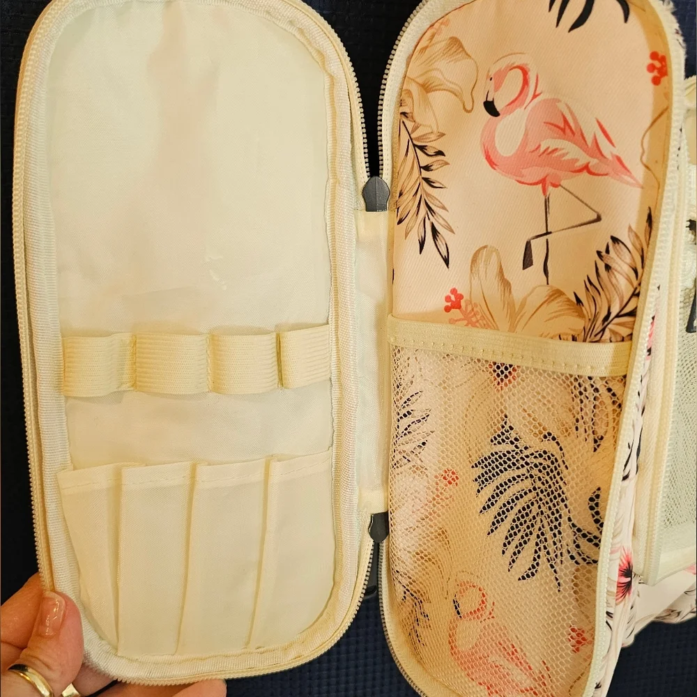 Floral Hanging Toiletry Bag